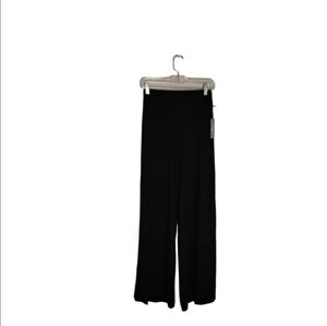 Tart Women's S Navy Stretchy Slinky Wide Leg Pull-on High Rise Pant New With Tag